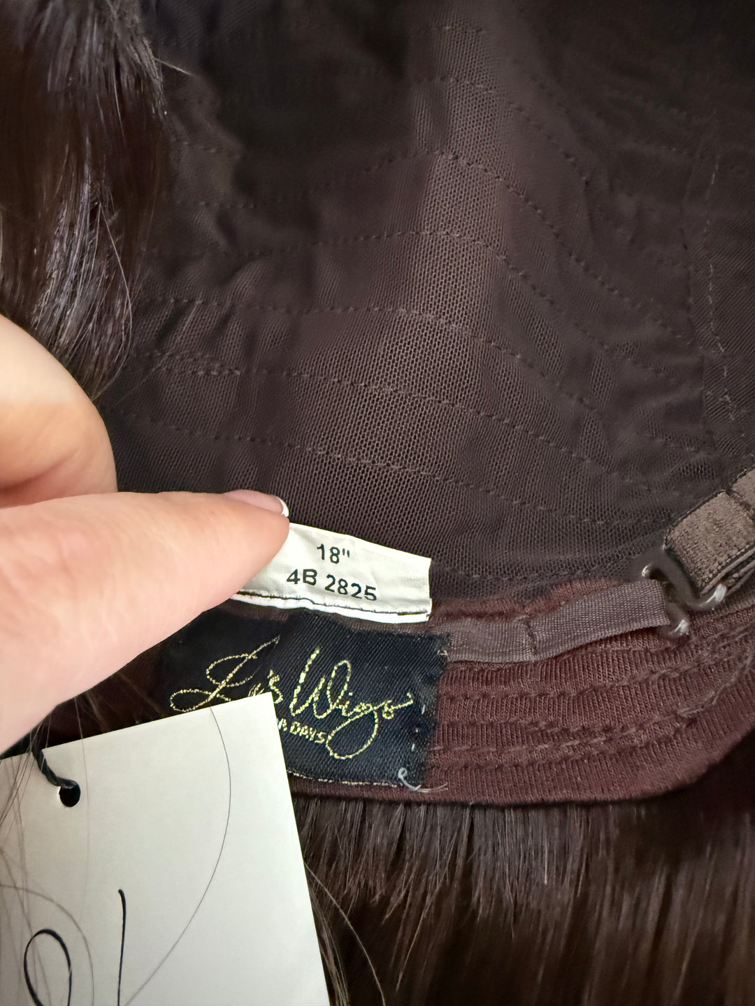 “4b2825” 18” [L] Lace Top Wig