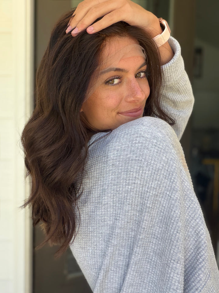 June (S) 18” Lace Top Wig