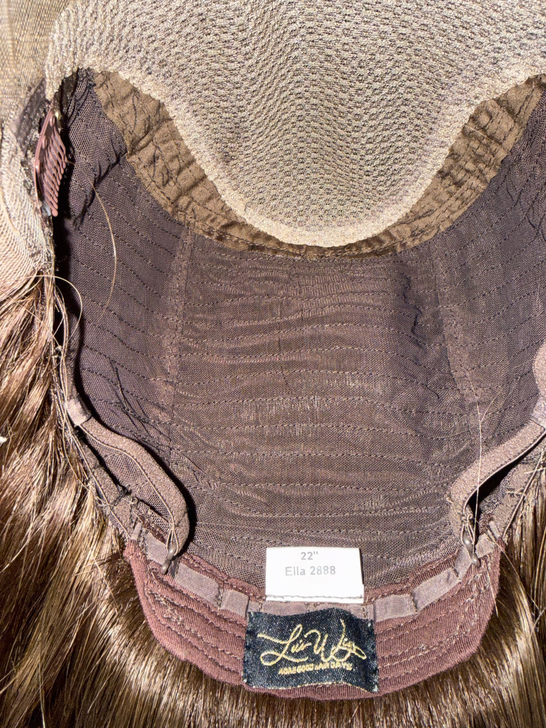 “Ella” [L] 22” Lace Top Wig