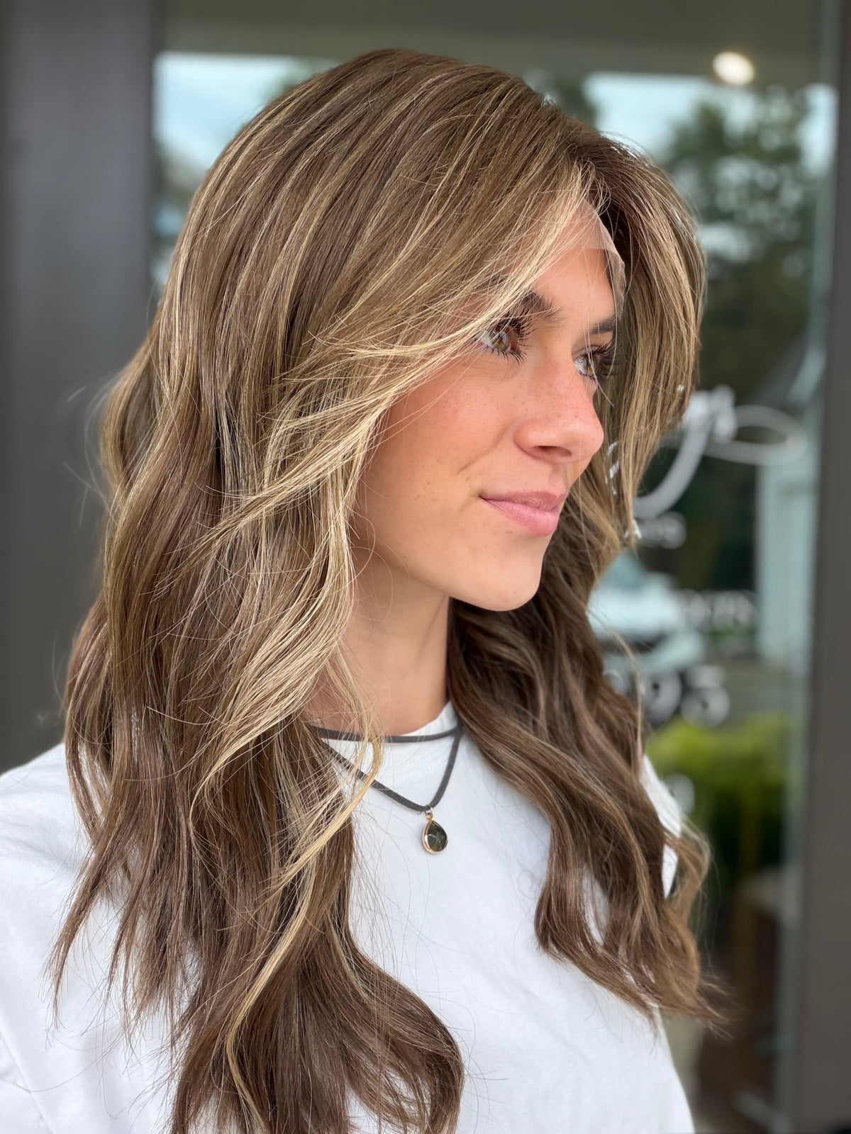 <b>Peyton</b><br><u>L</u> <br> <l> Signature Mongolian Collection </l> <br> 20” Lace Top Wig