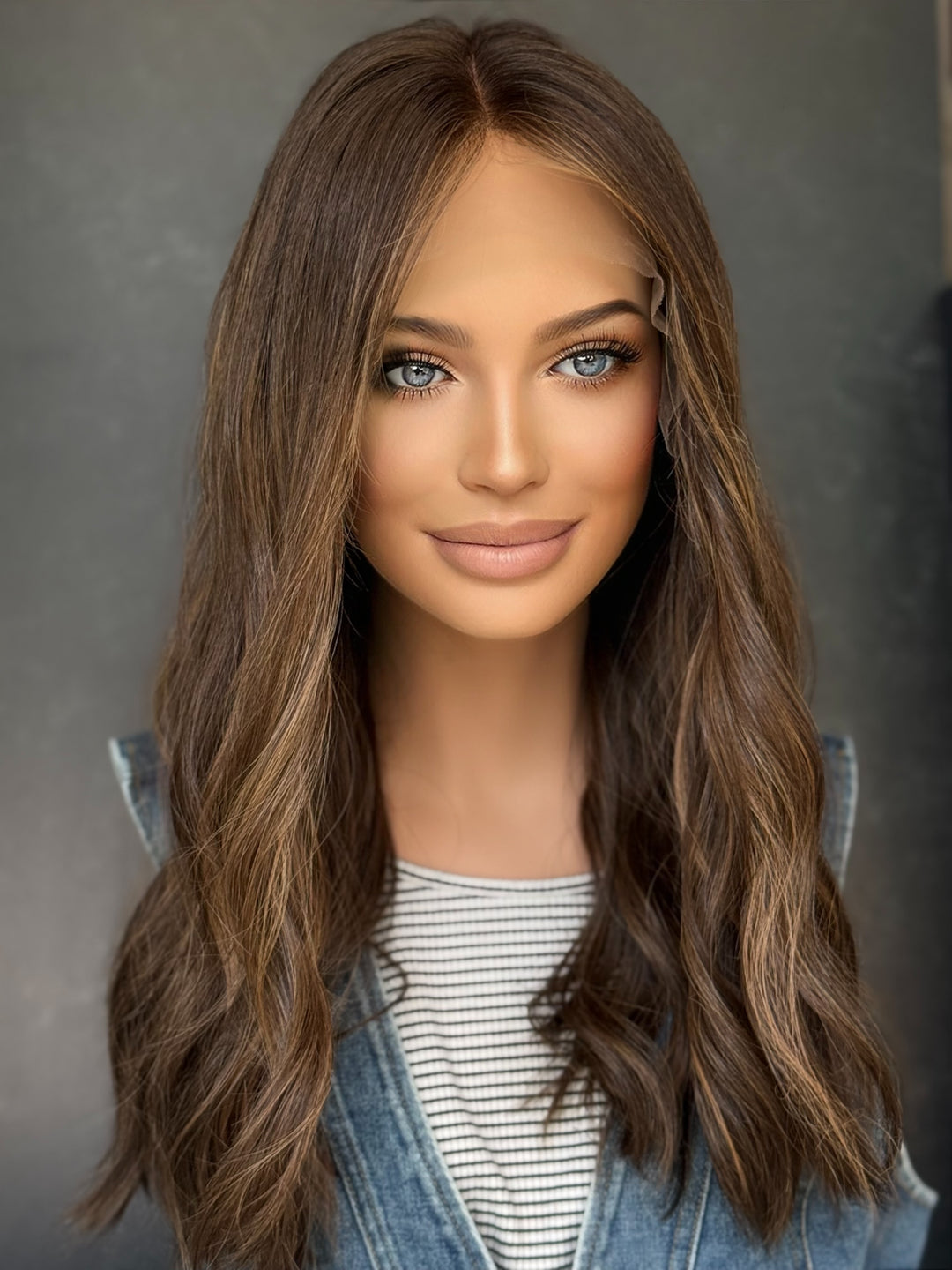 “Lisa” [M] 21” Lace top wig
