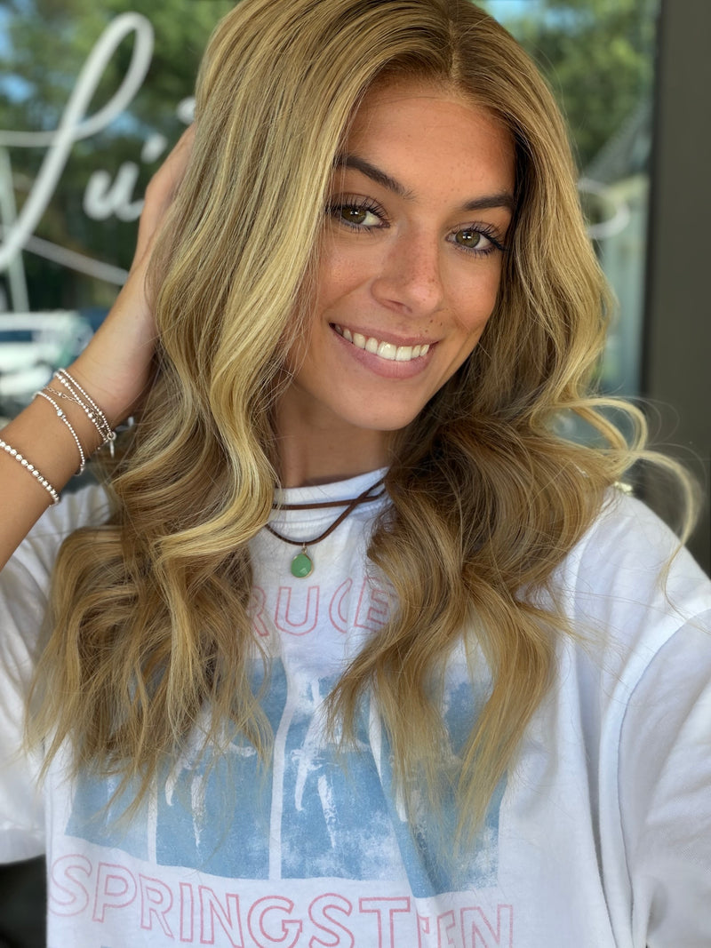 RESALE SS-004 “Norah” M) 20” Lace Top Wig