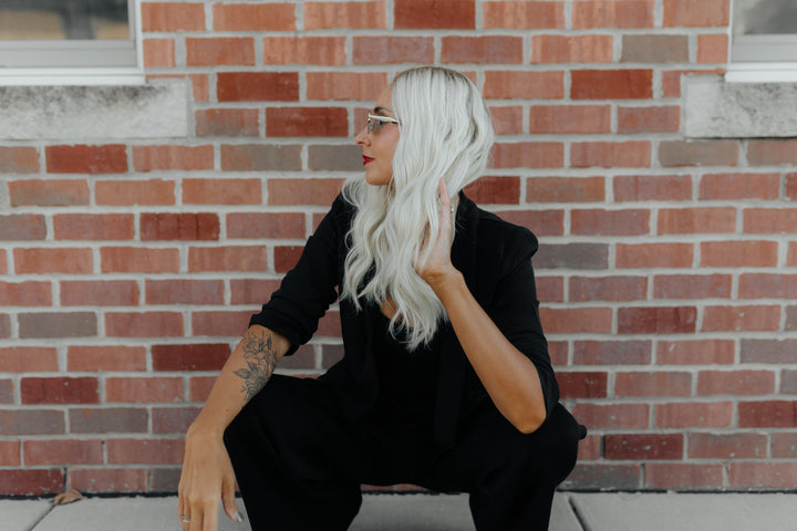 “Aurora” Glam Co. 22” Lace Top Wig