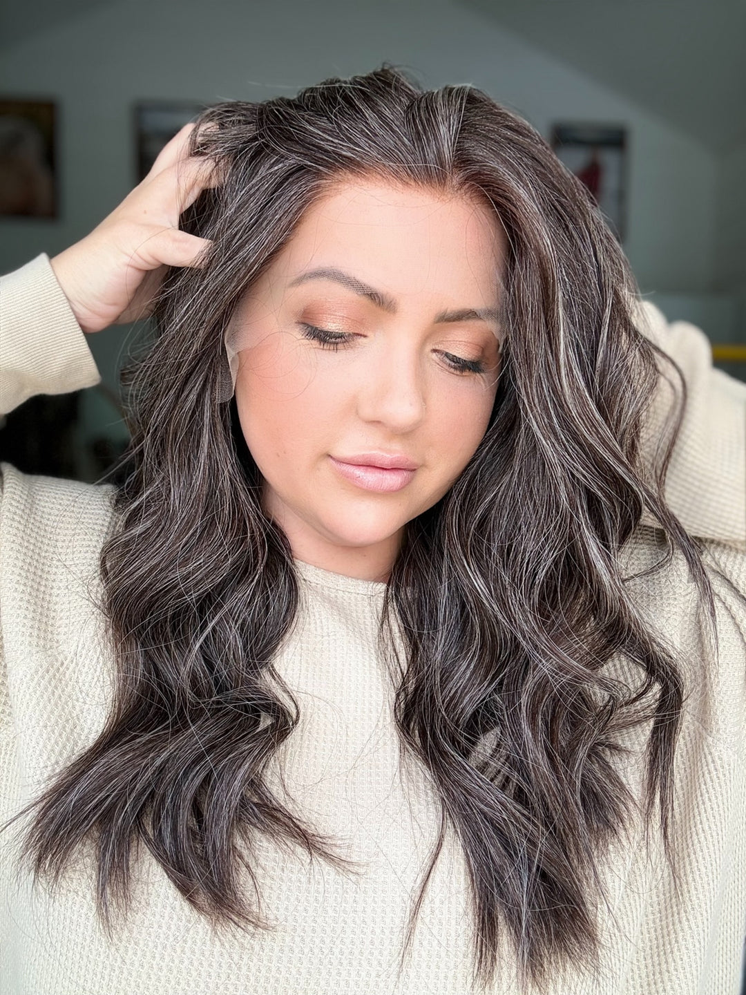 “Faith” [M] 22” Lace top wig