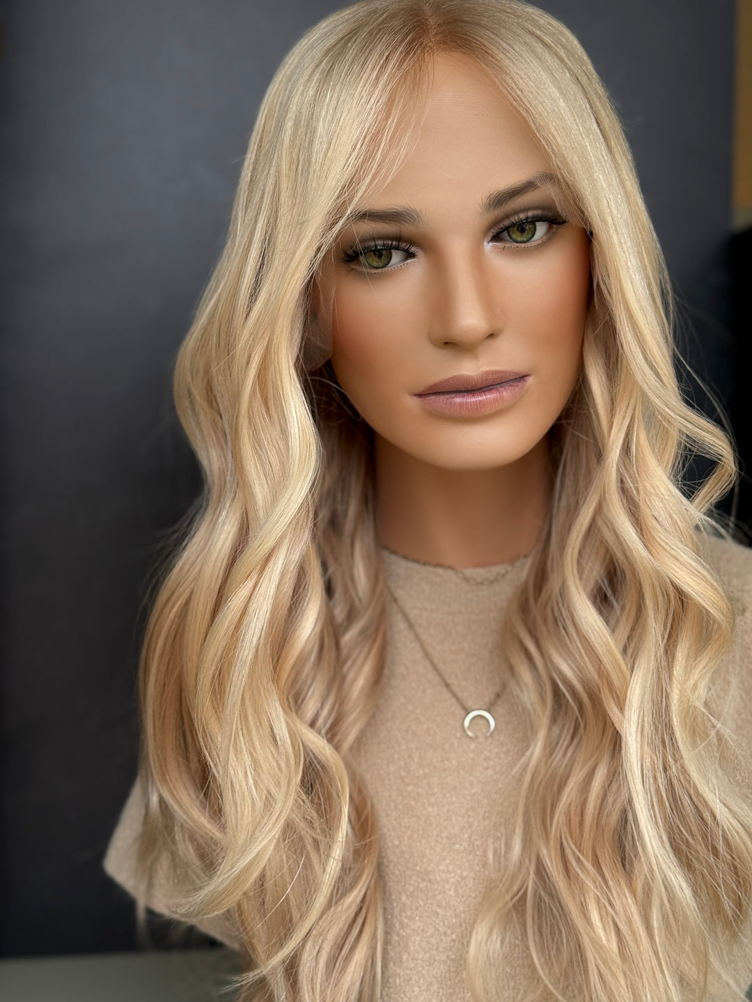 CLEARANCE SALE “Demi” 22” [S] Lace Top Wig