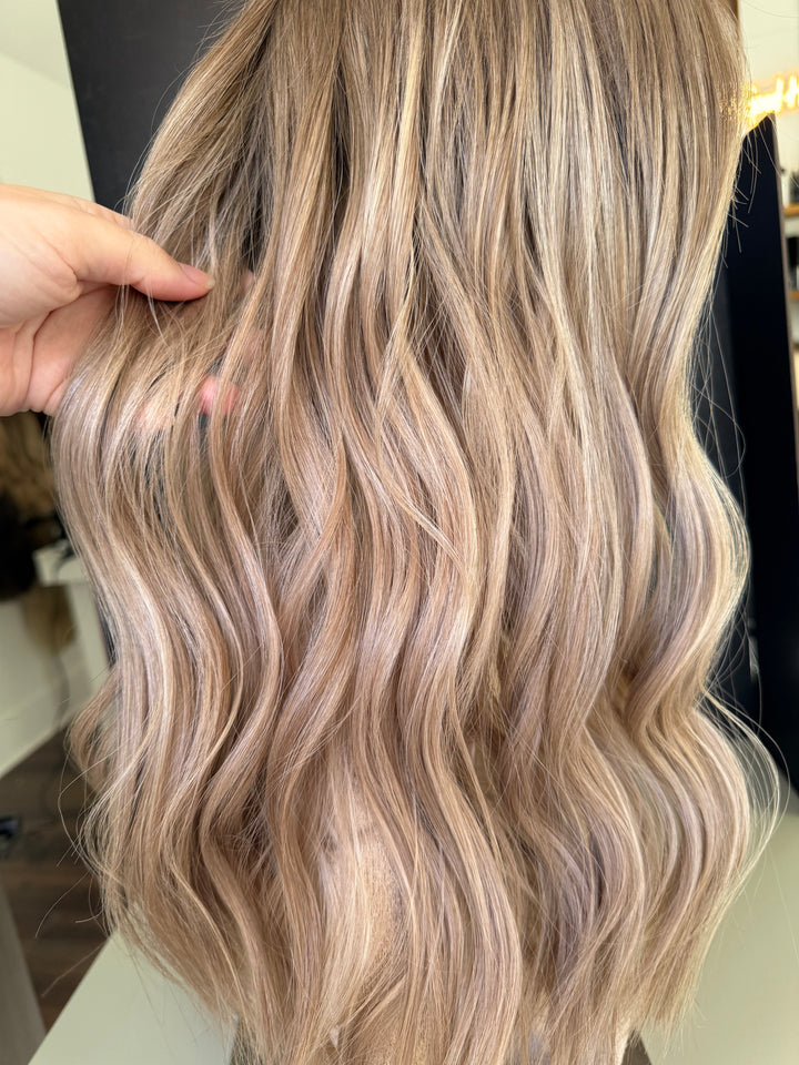 “Golden Hour” [XS] 21” Lace Top Wig
