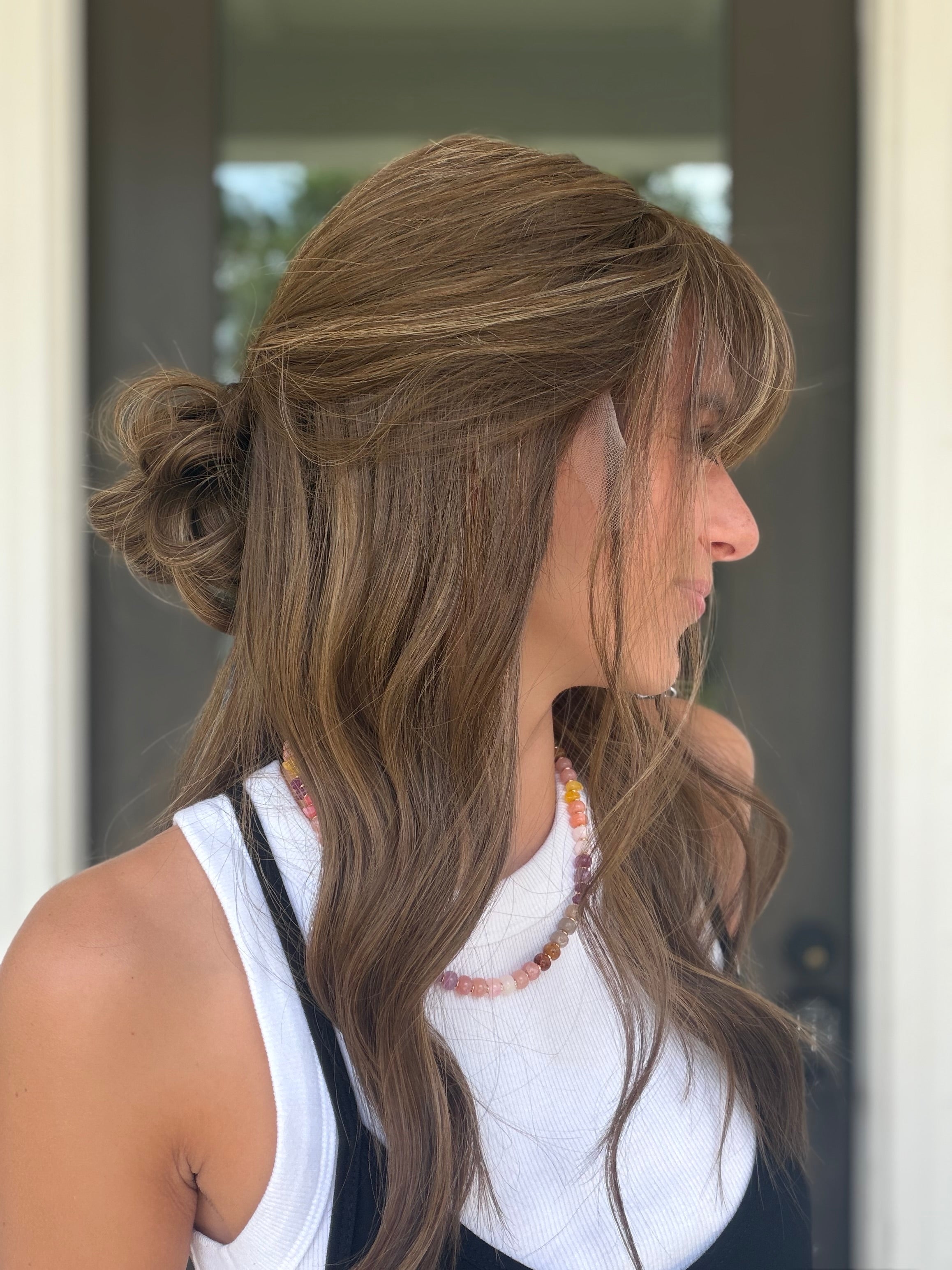 <b>Etta</b><br> <I>Signature Mongolian Collection</I> <br> 20” Lace Top Wig
