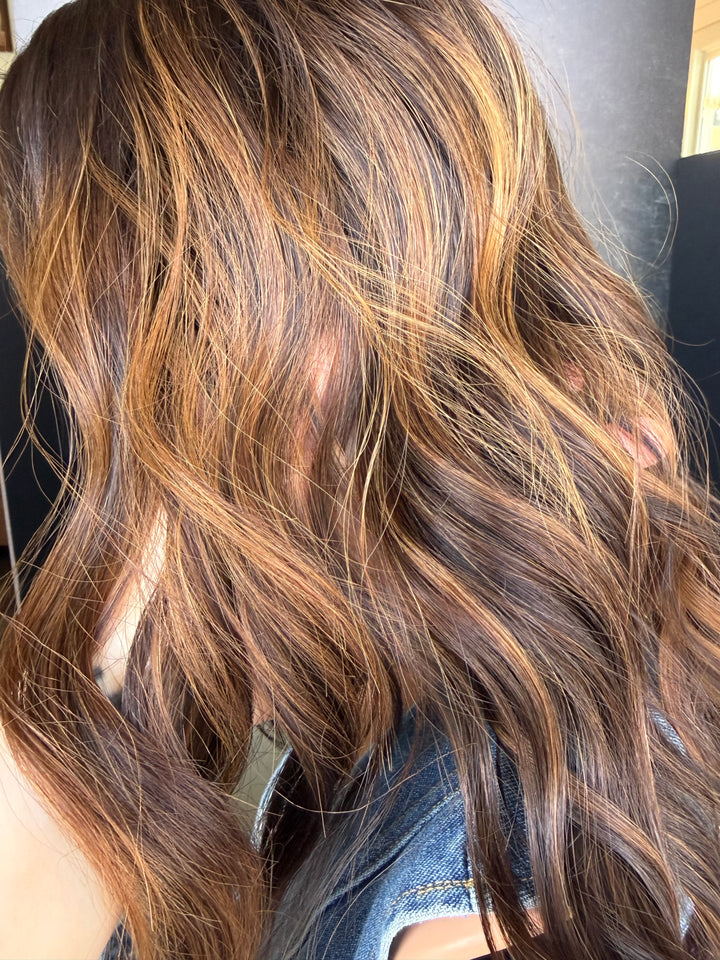 "Junie w/ balayage" 18" [M] Lace Top Wig