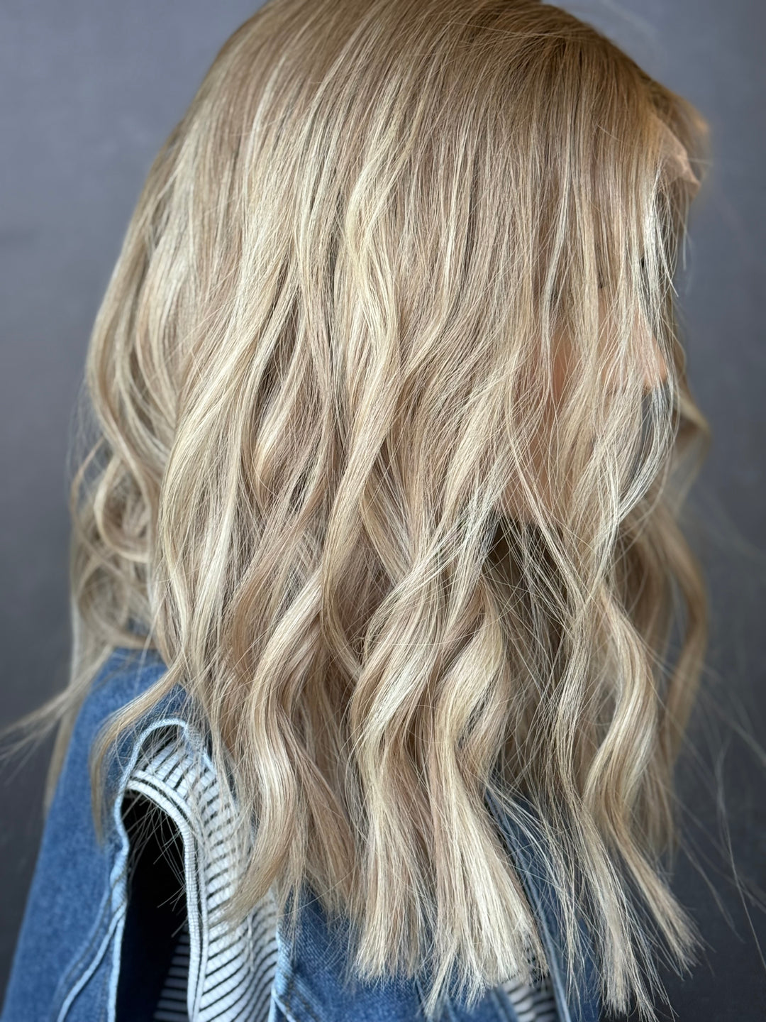 “Golden Hour” [L] 16” Lace Top Wig