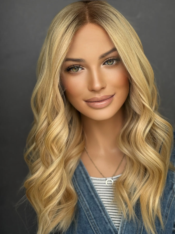 “Sandy” [M] 20” Lace Top Wig