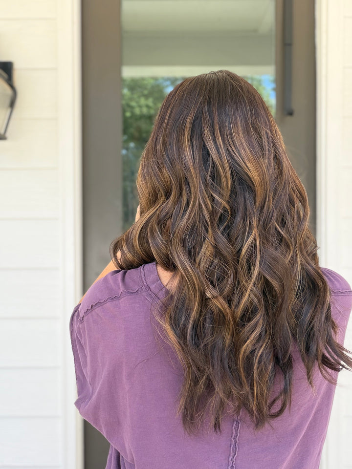 Junie  with balayage (M) 20” Lace Top Wig