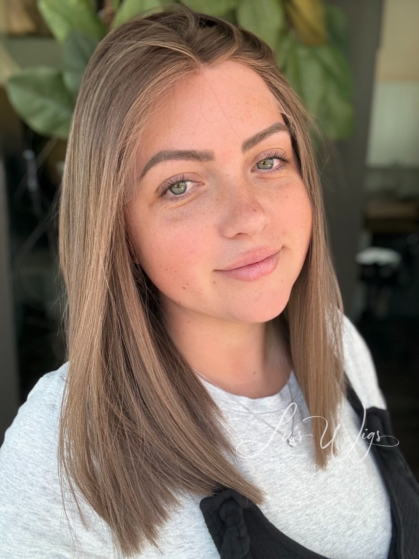 “Mocha Drift” [M] 16” Lace Top Wig