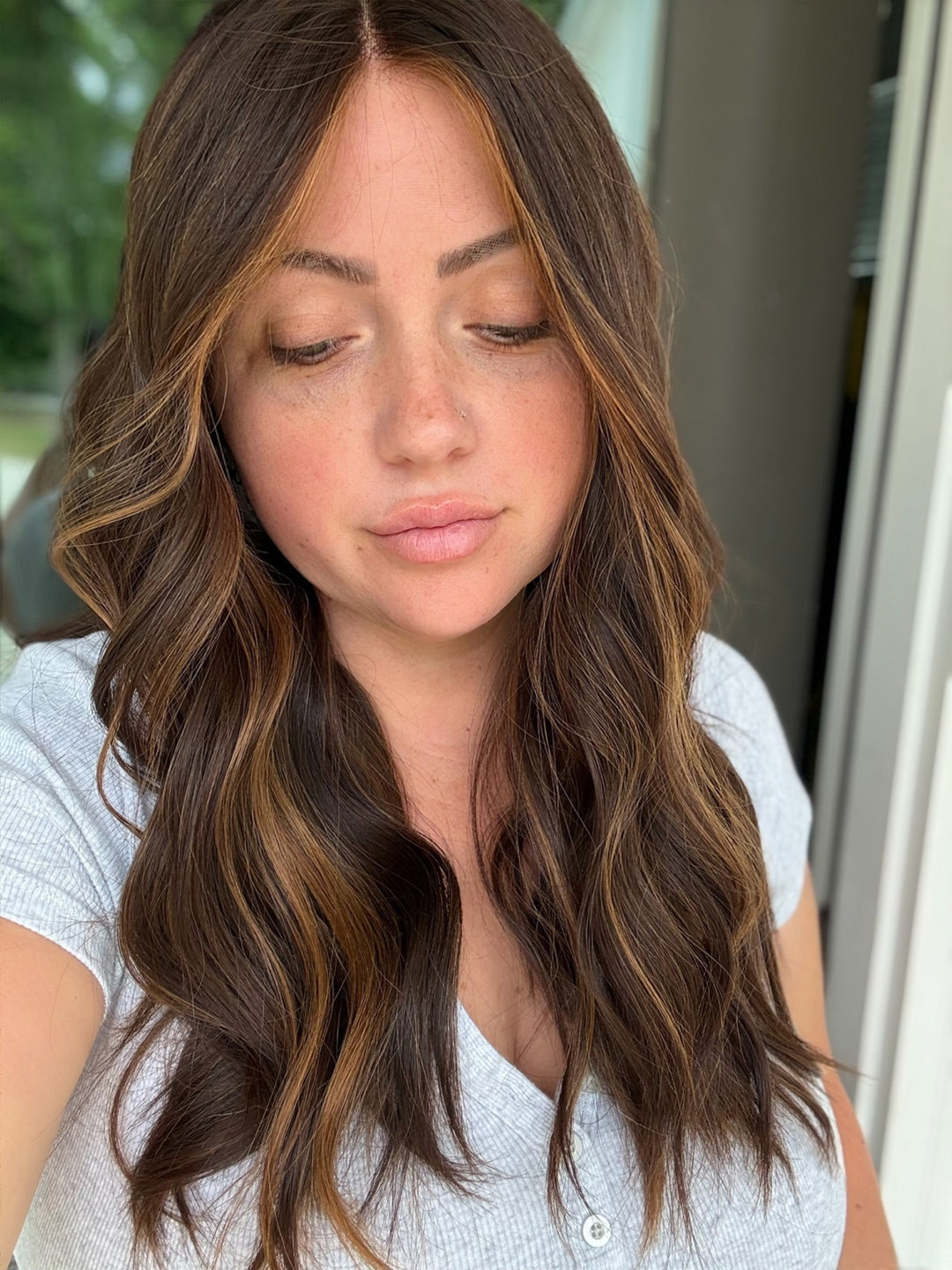 “Cora” [XS] 22” lace top wig