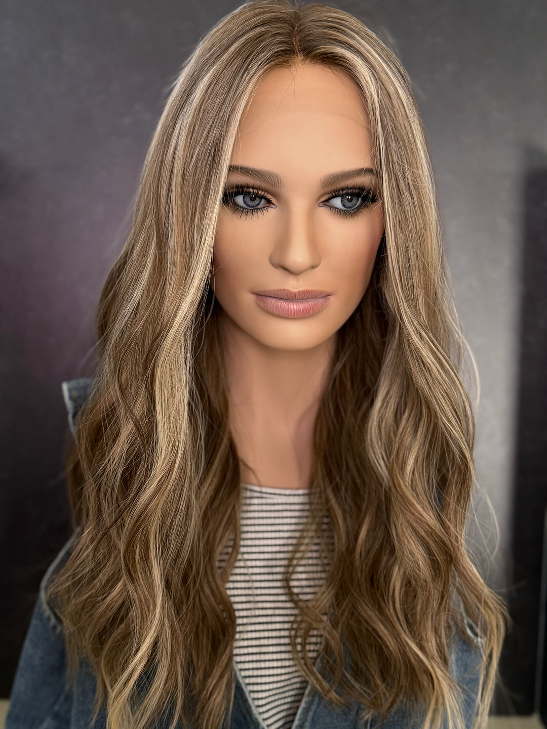 “Morgan” [XS] 22” Lace Top Wig