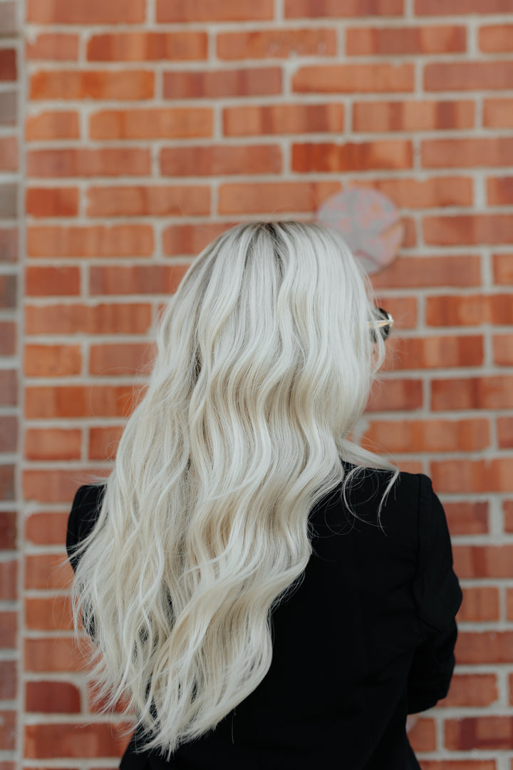 “Aurora” Glam Co. 22” Lace Top Wig