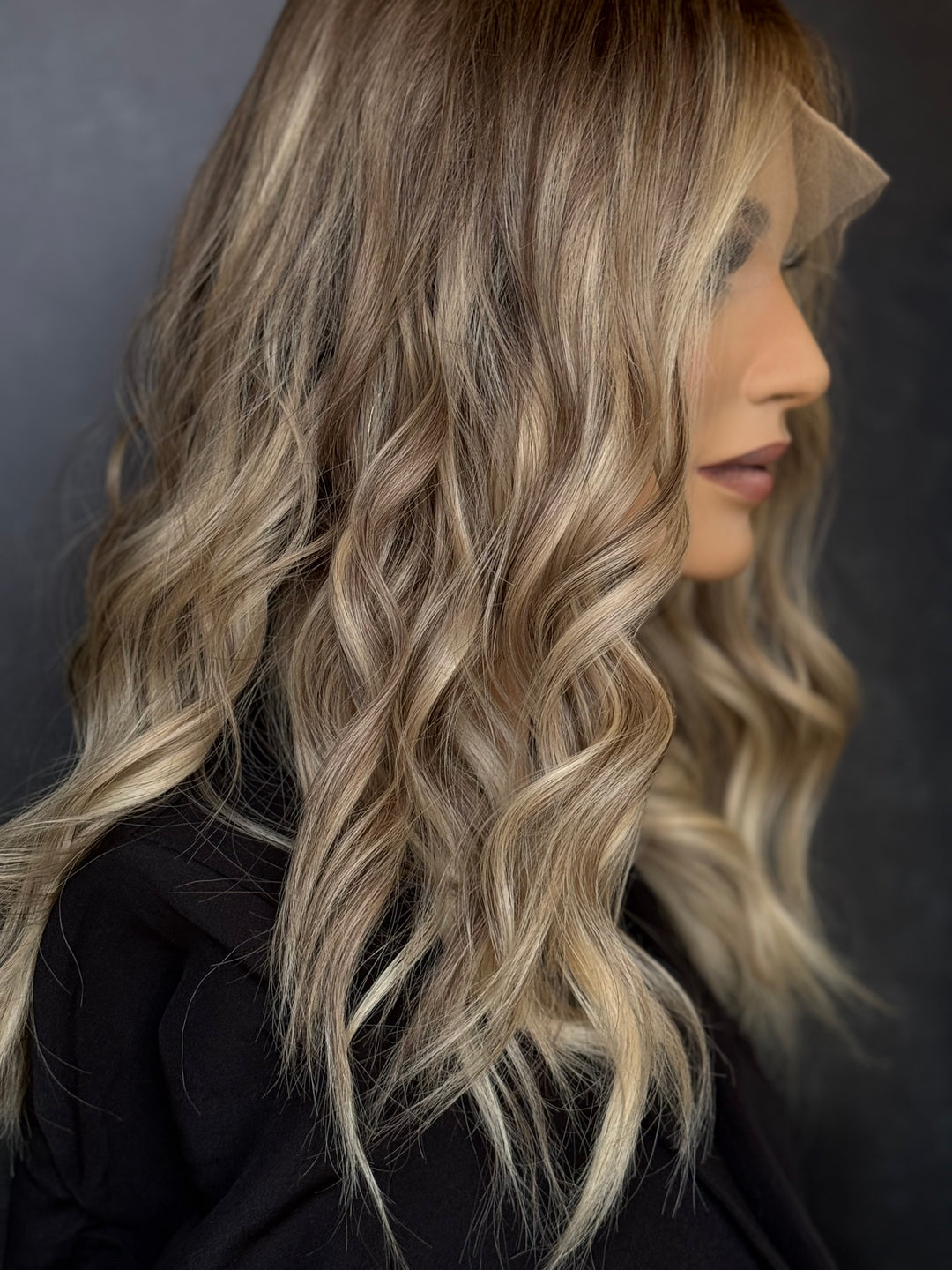 “B2867” [M] 18” Lace Top Wig