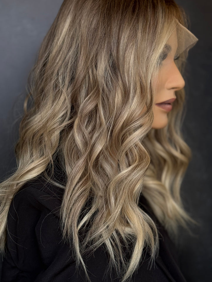 “B2867” [M] 18” Lace Top Wig