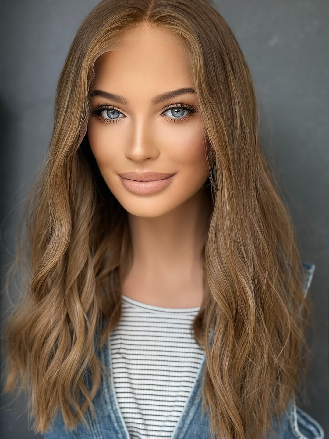 “Autumn” [M] 18” Lace top wig
