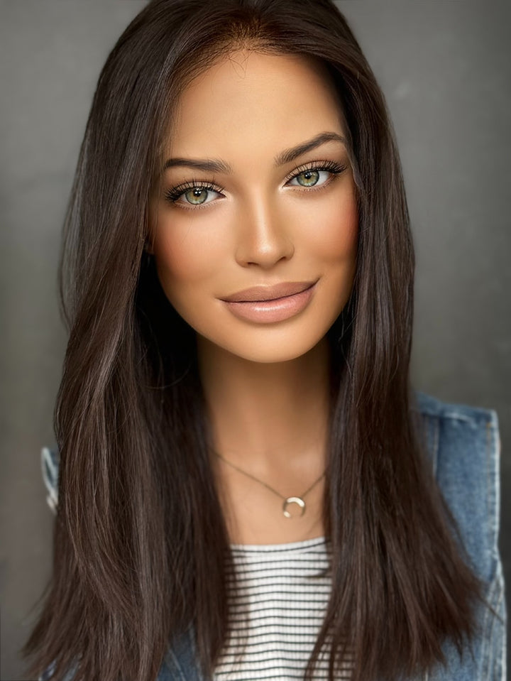 “Bella” [XS] 20” Euro Lace Top Wig