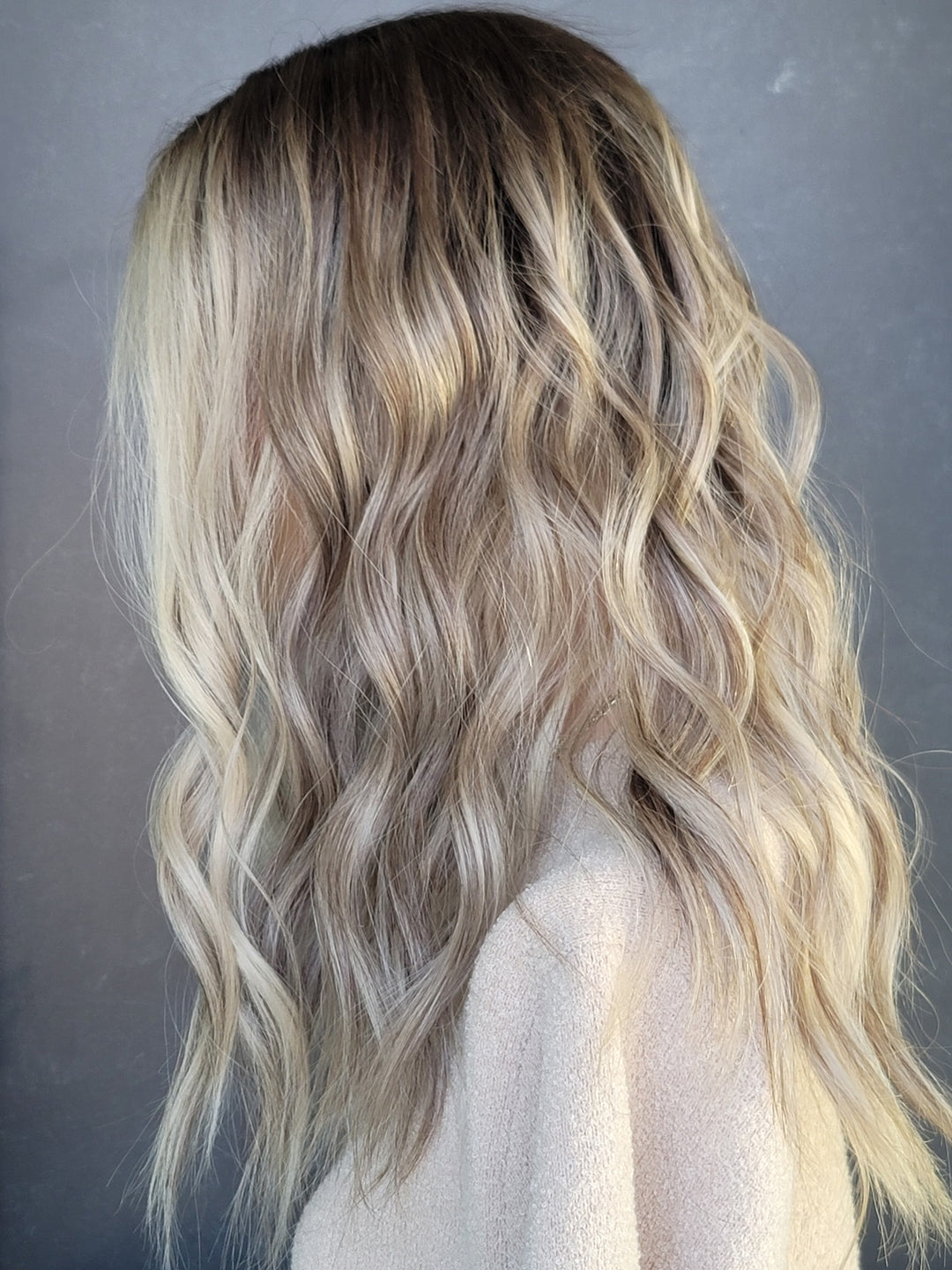 “B2863” [S] 20” Lace Top Wig