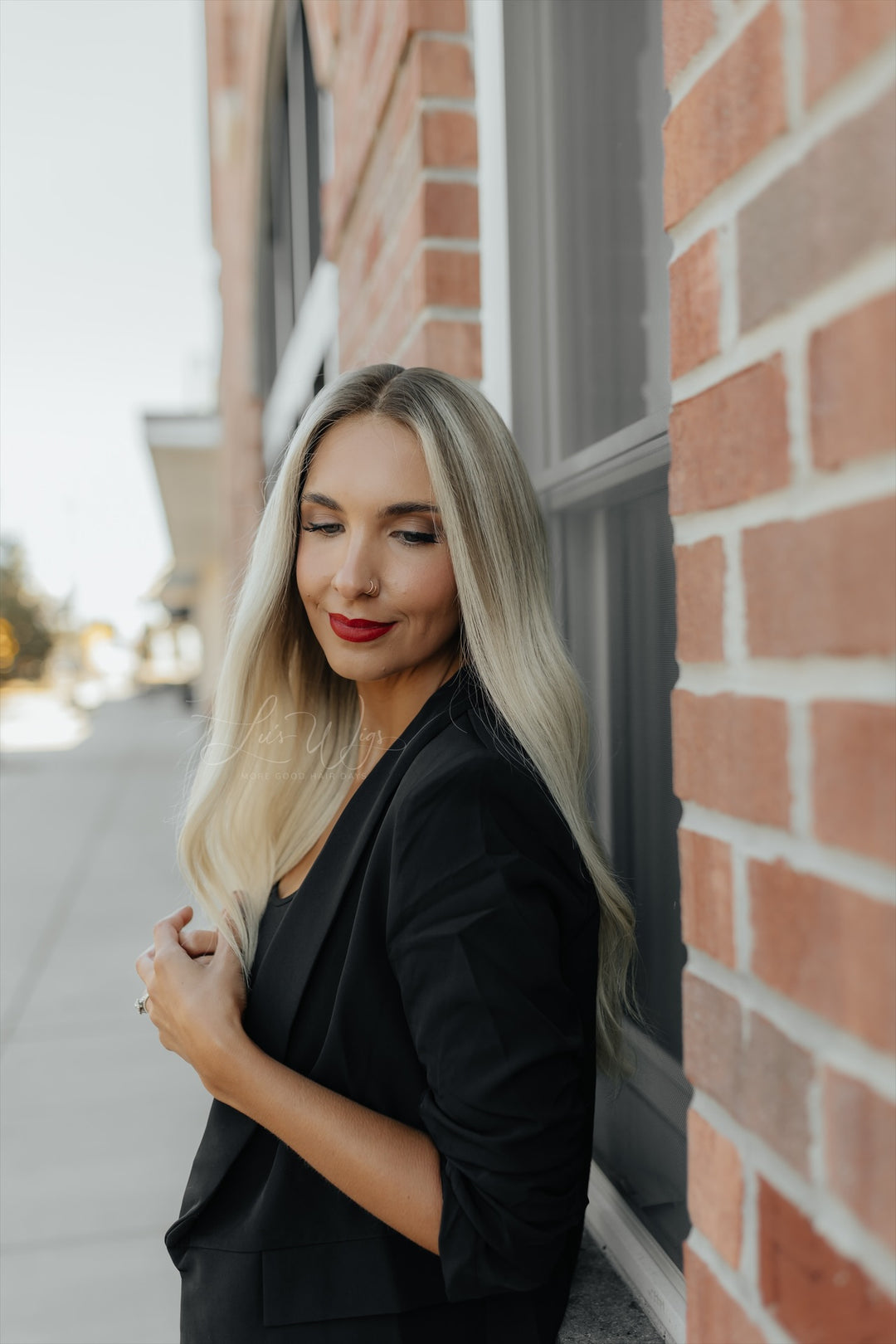 “Rizzo” Glam Co. 22” Lace Top Wig