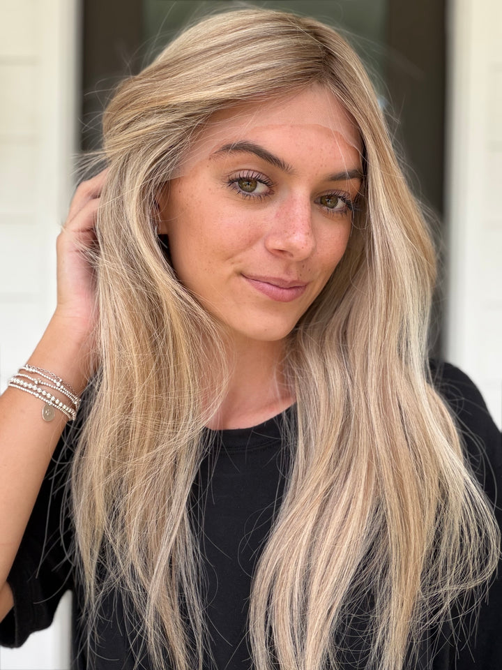 Rachel (M) 22” Lace Front Silk Top Wig