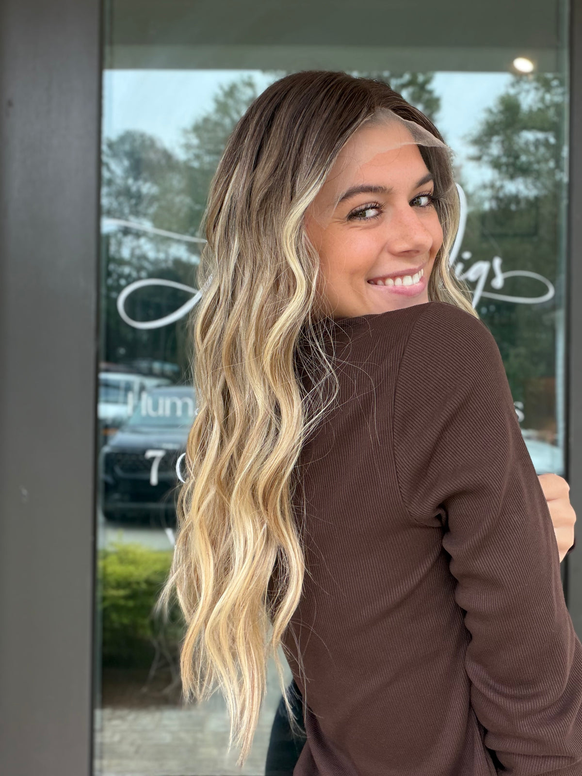 Danielle Ambassador (8x8) · 22” Lace Top Topper · Signature Mongolian