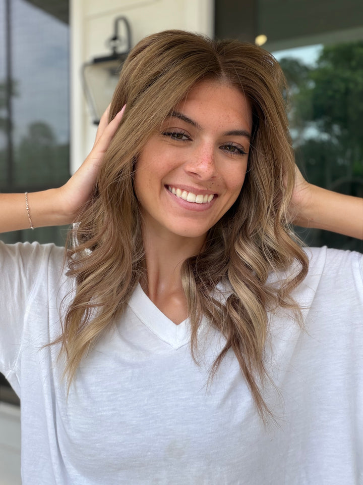 “B3012” (M) 18” Lace Top Wig