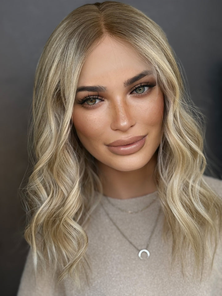 “Sunny” [8x8] 18” Lace Top Topper