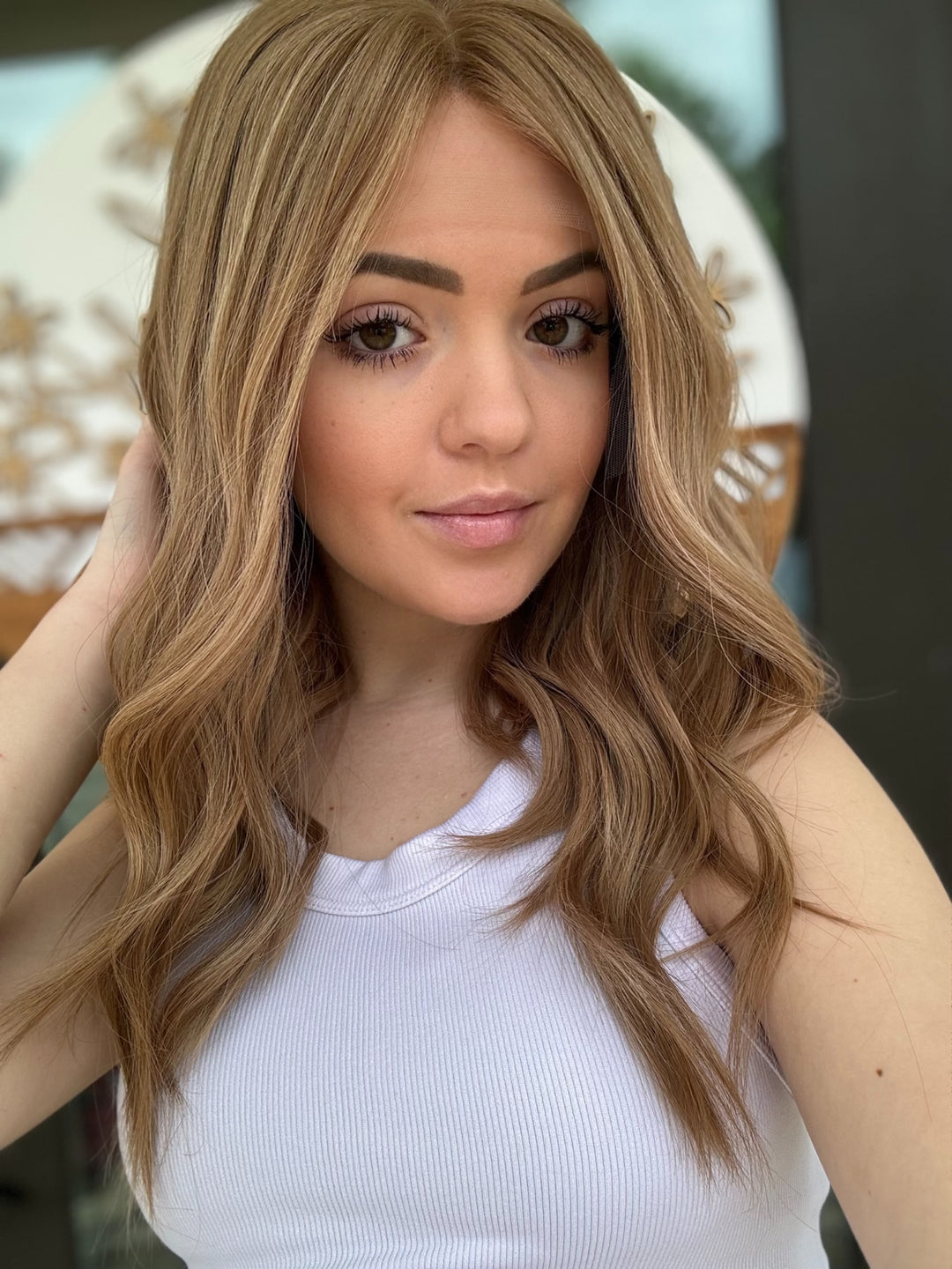 “Raya” [M] 18” Lace Top Wig