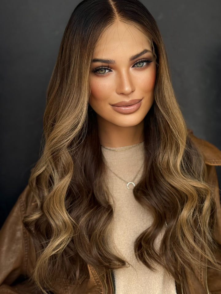 “Talia” 22” Glam Lace Top Wig