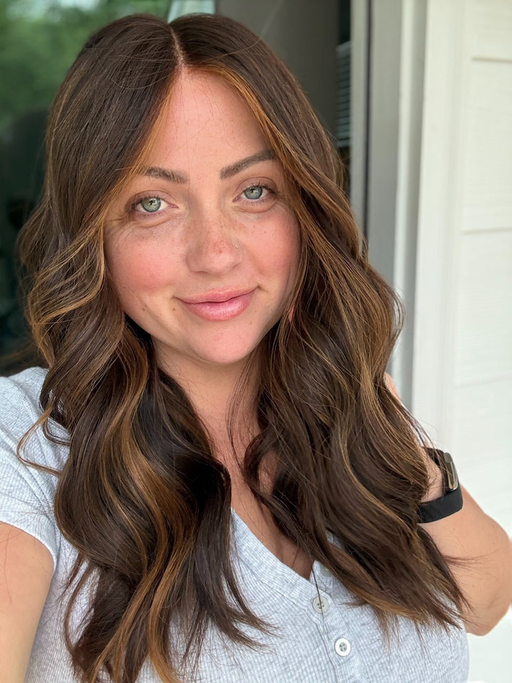 “Cora” [XS] 22” lace top wig