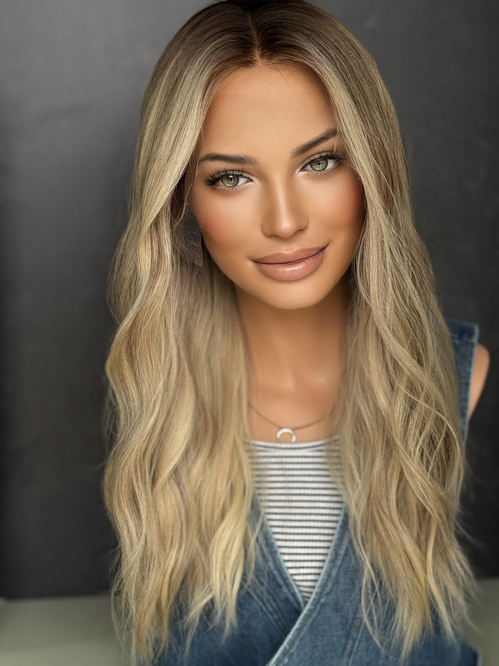 “Dark Bentley” [M] 20” Lace Top Wig