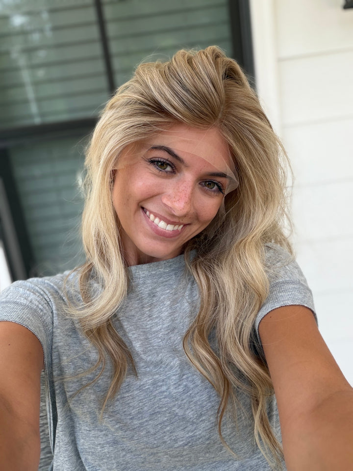 “Rachel” [M] 18” Lace Top Wig