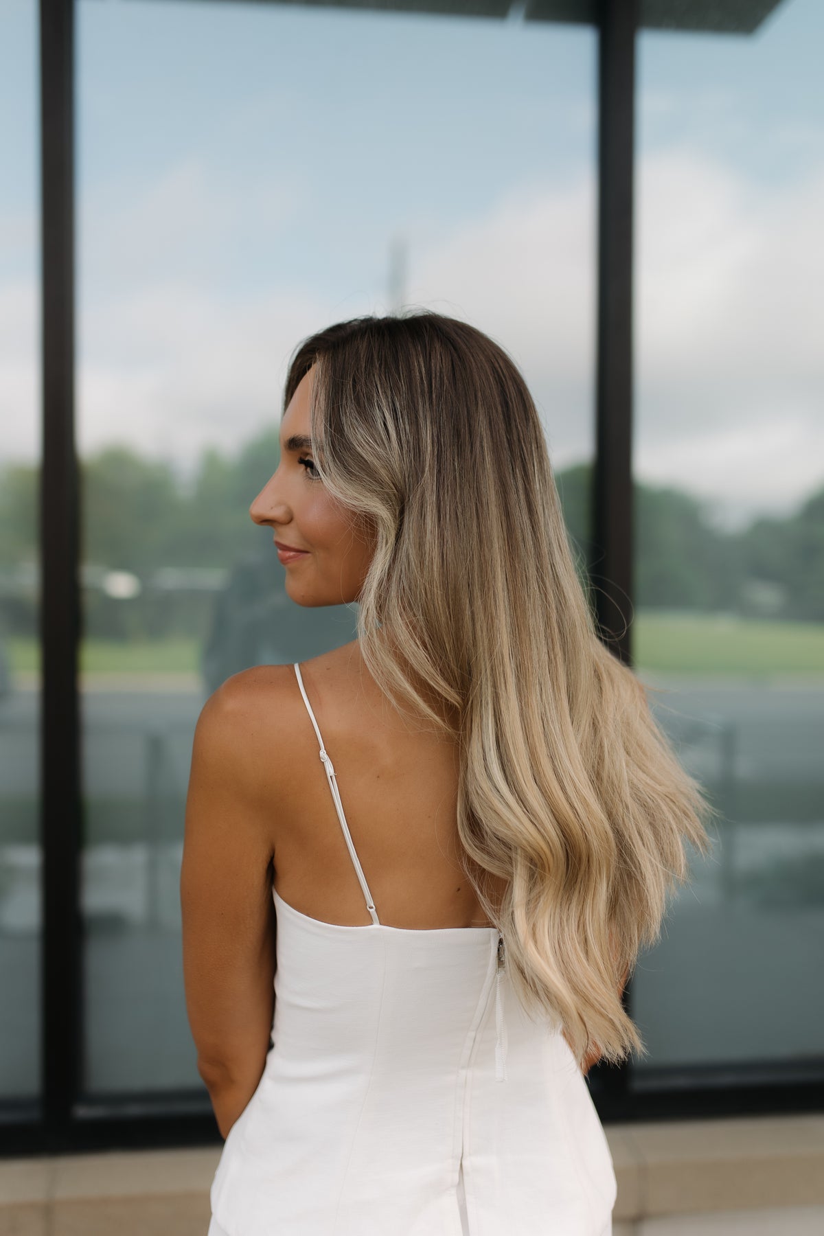 Danielle Ambassador 22" Mongolian Human Hair Lace Top Wig, photo 13 of 35