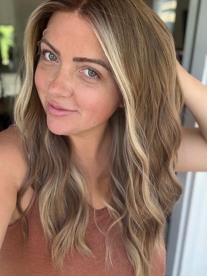 “B3005” [L] 22” Lace top wig