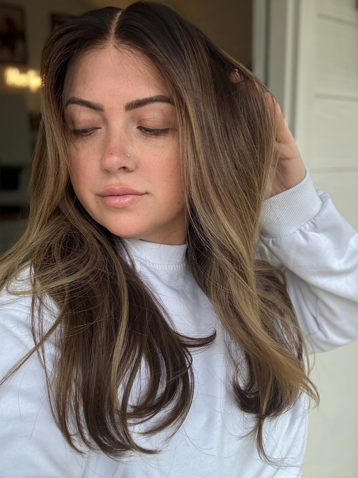 “Talia” 22” Glam Lace Top Wig