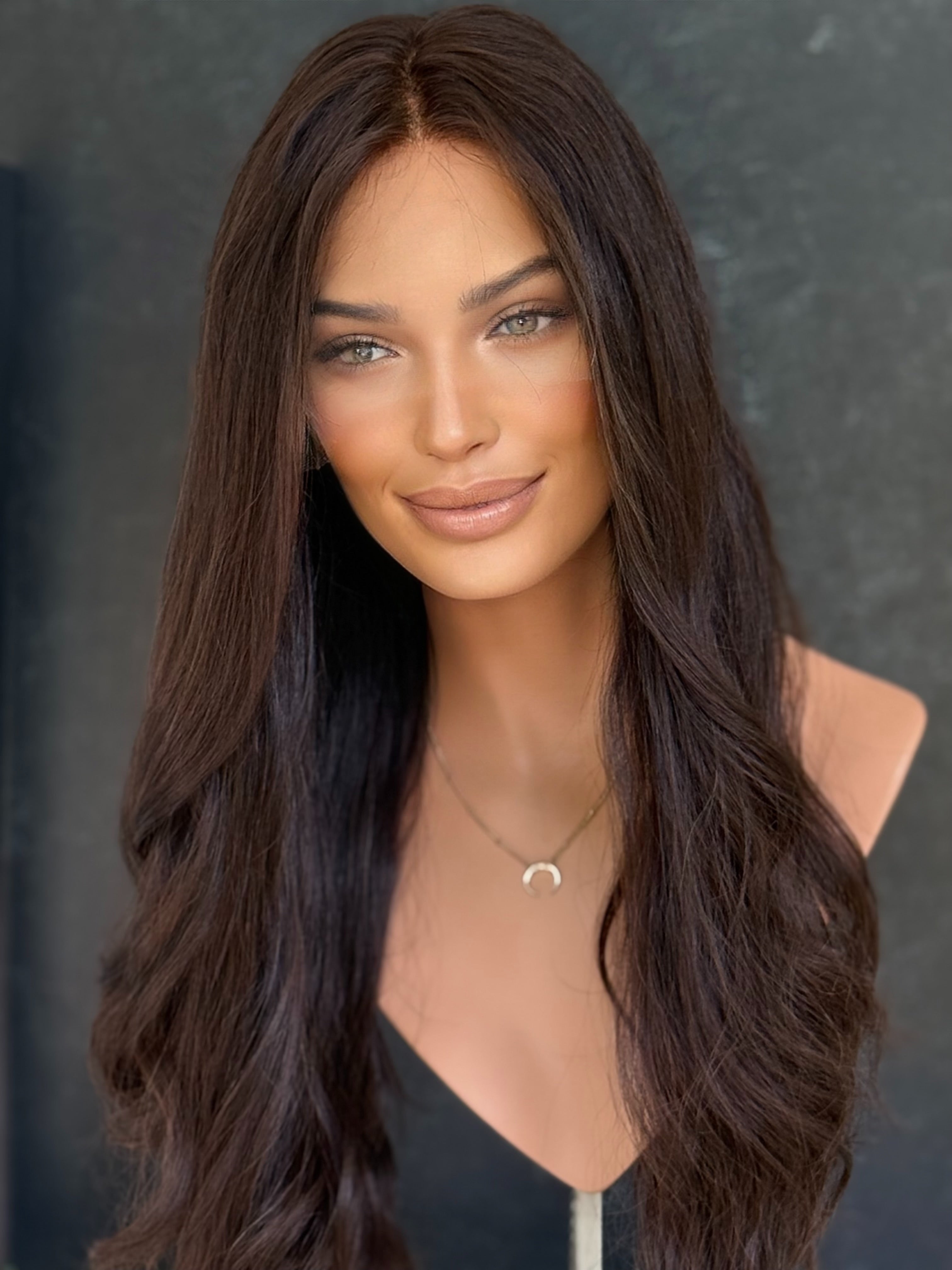 “LT2803” [M] 23” Euro Lace Top Wig