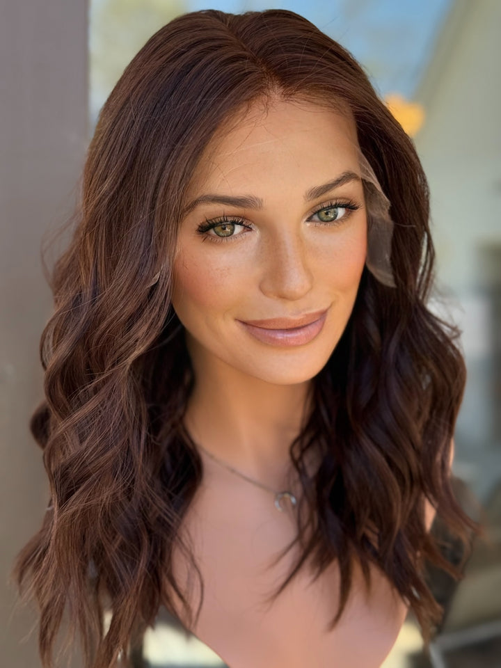 “Cadence” [S] 18” Lace Top Wig