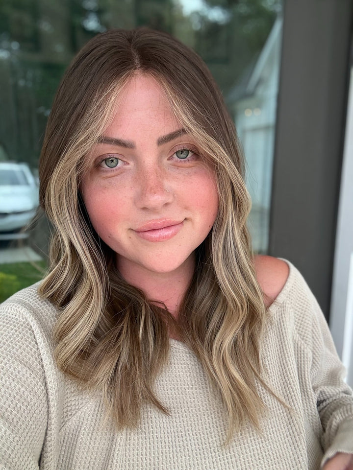 “Ella Langley” (XS) 18” Lace Top Wig