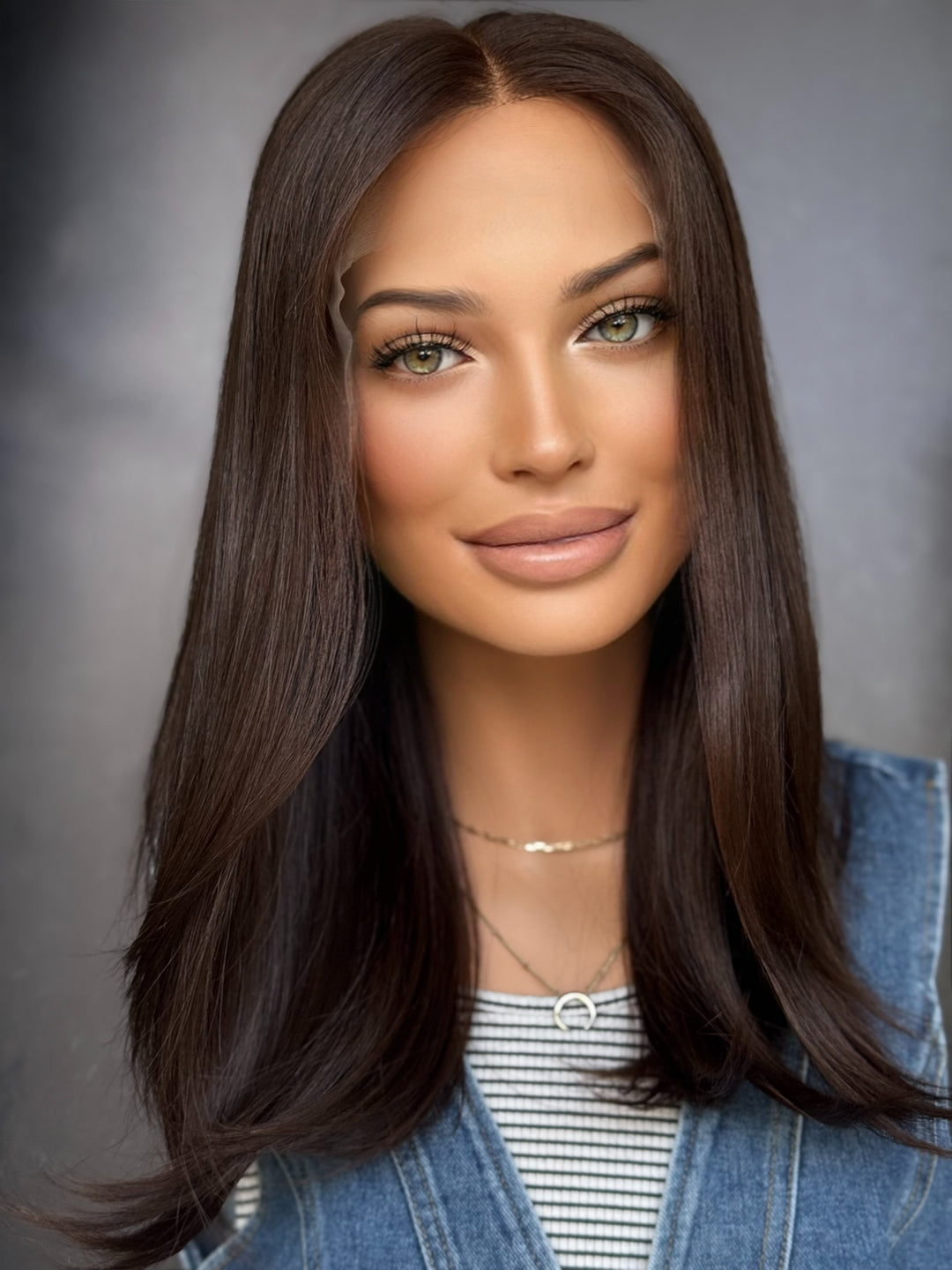 “Cadence” 18” [M] Lace Top Wig