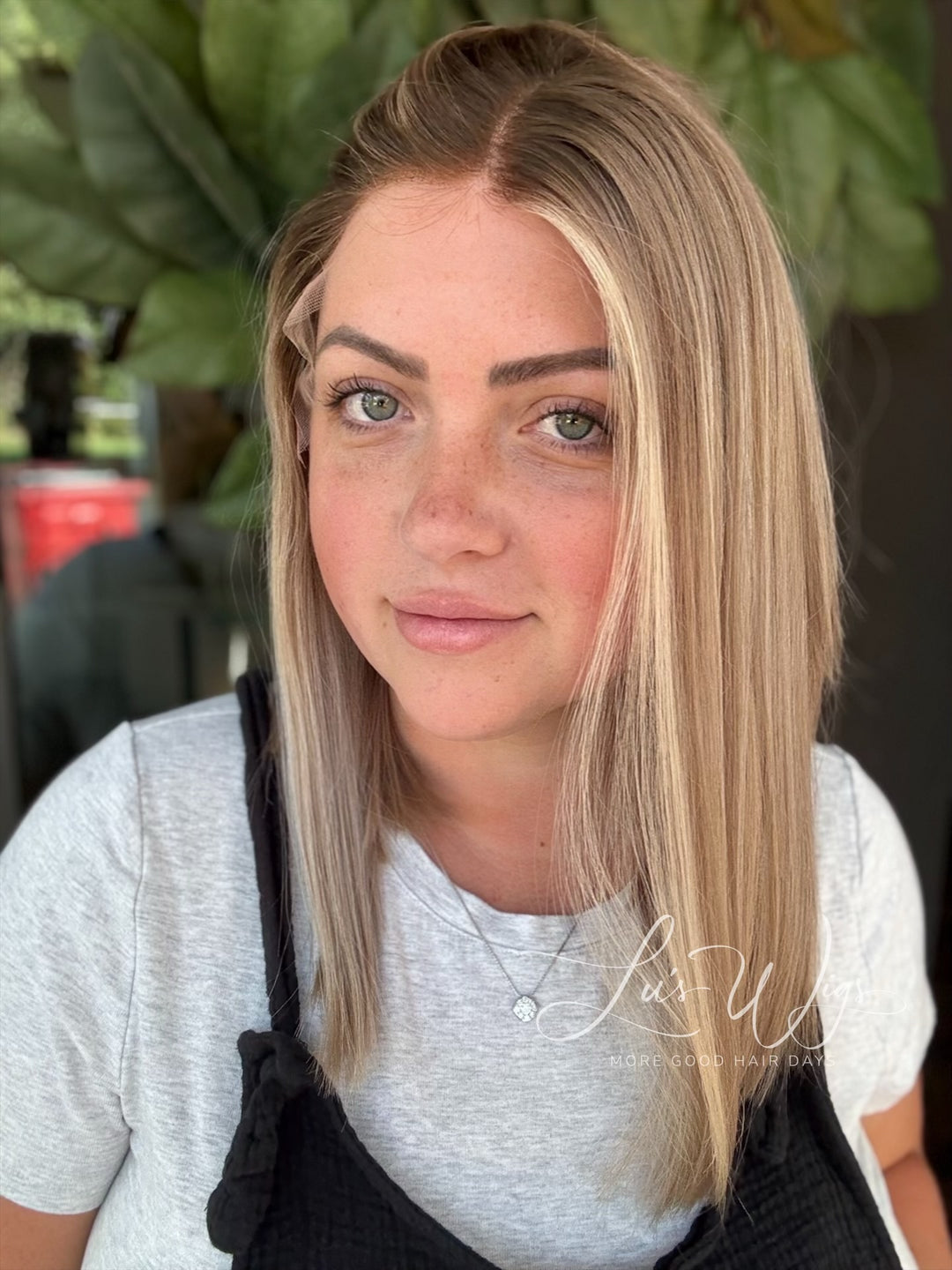 “Golden Hour” [XS] 16” Lace Top Wig