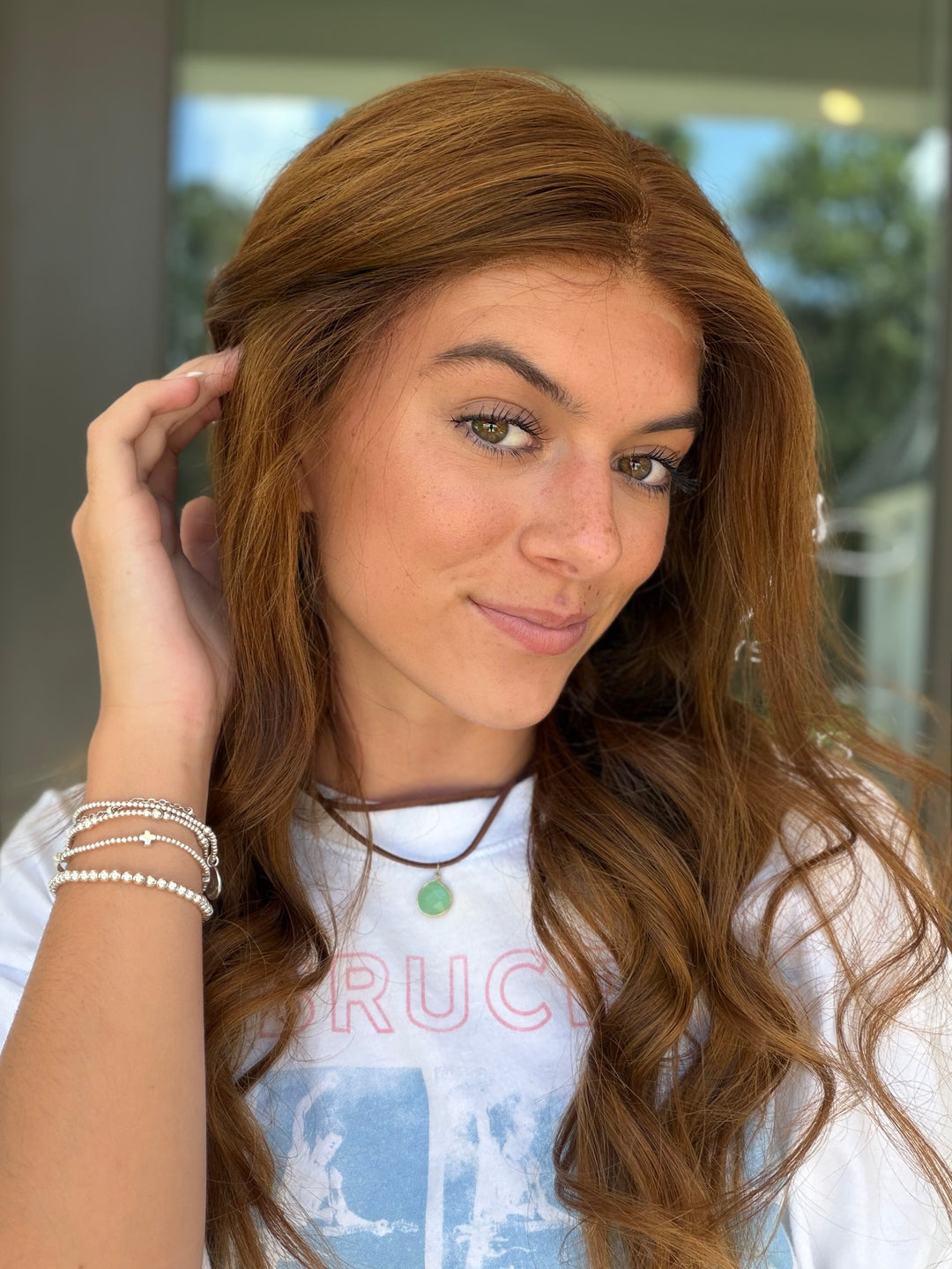 RESALE SS-0005 “Zoey” (M) 22” Lace Top Wig