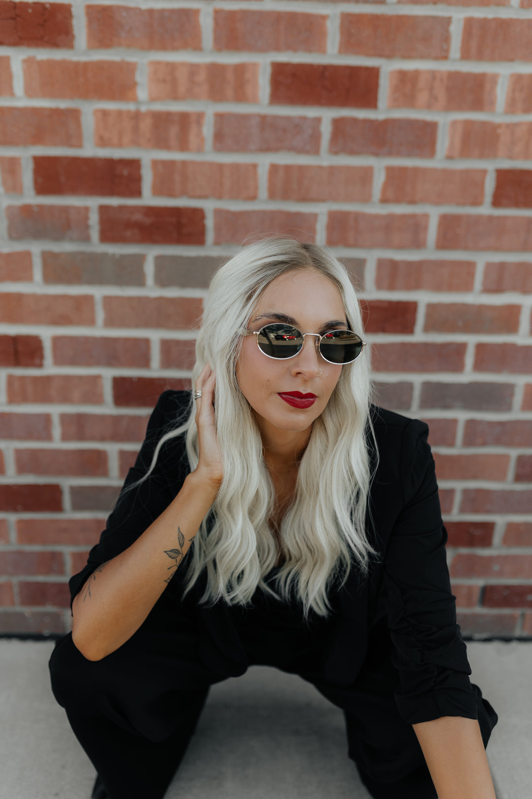 “Aurora” Glam Co. 22” Lace Top Wig
