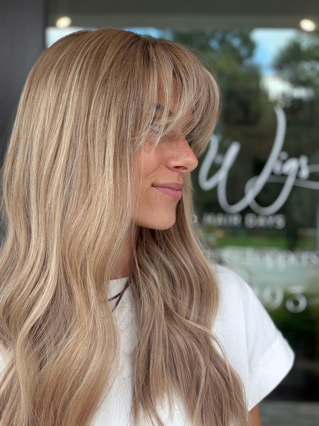 RESALE- 0008 "Golden Hour" (M) 20” Lace Top Wig