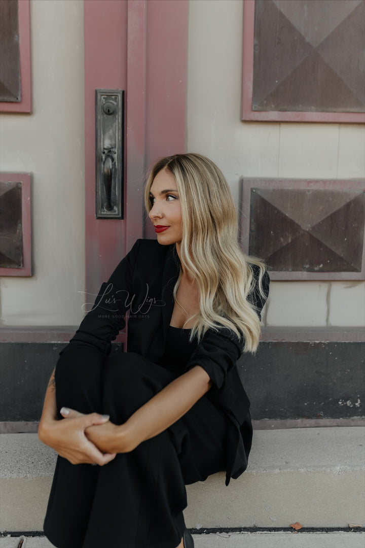 “Island Sun” Glam Co. 20” Lace Top Wig