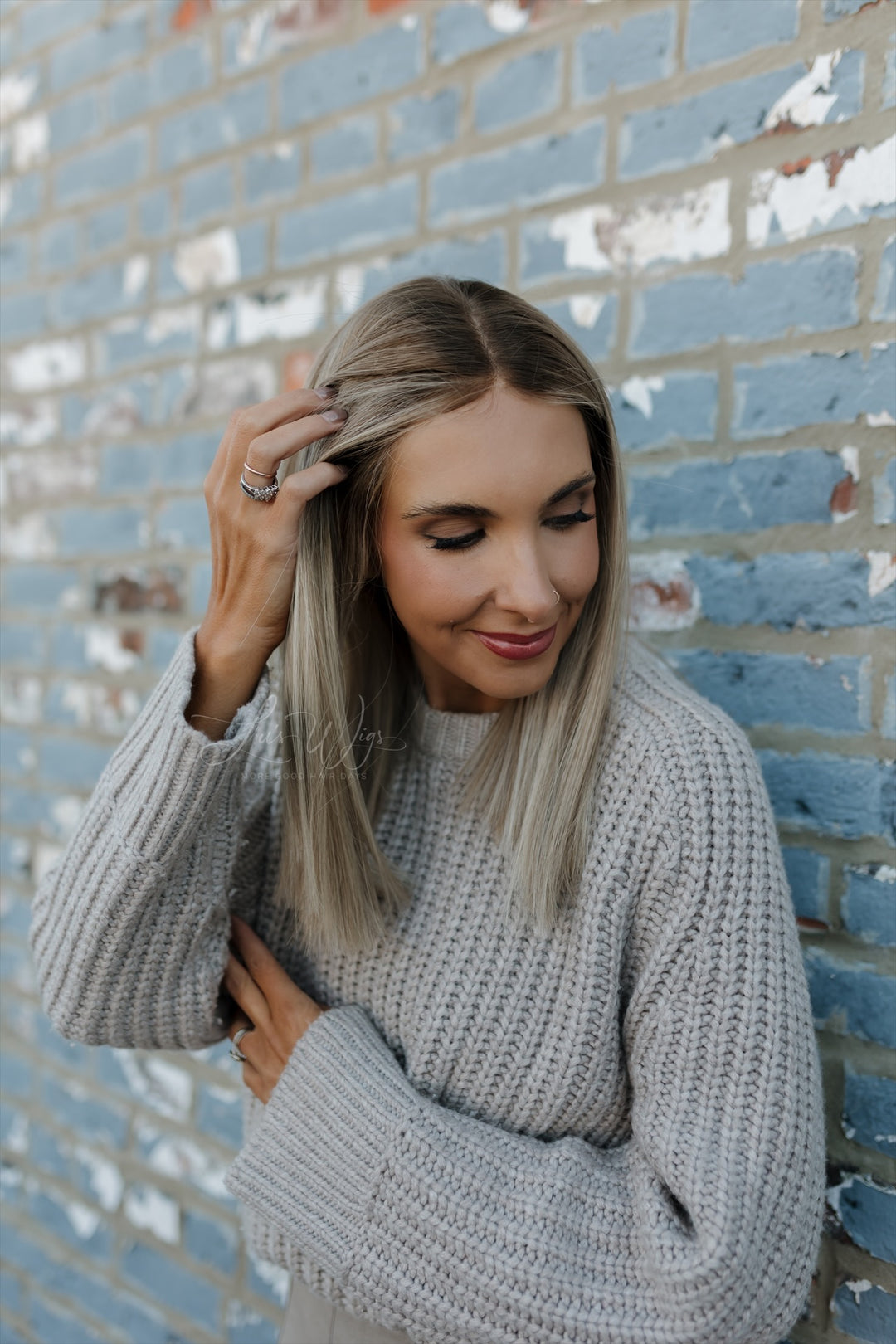 “Golden Hour” [M] 16” Lace Top Wig