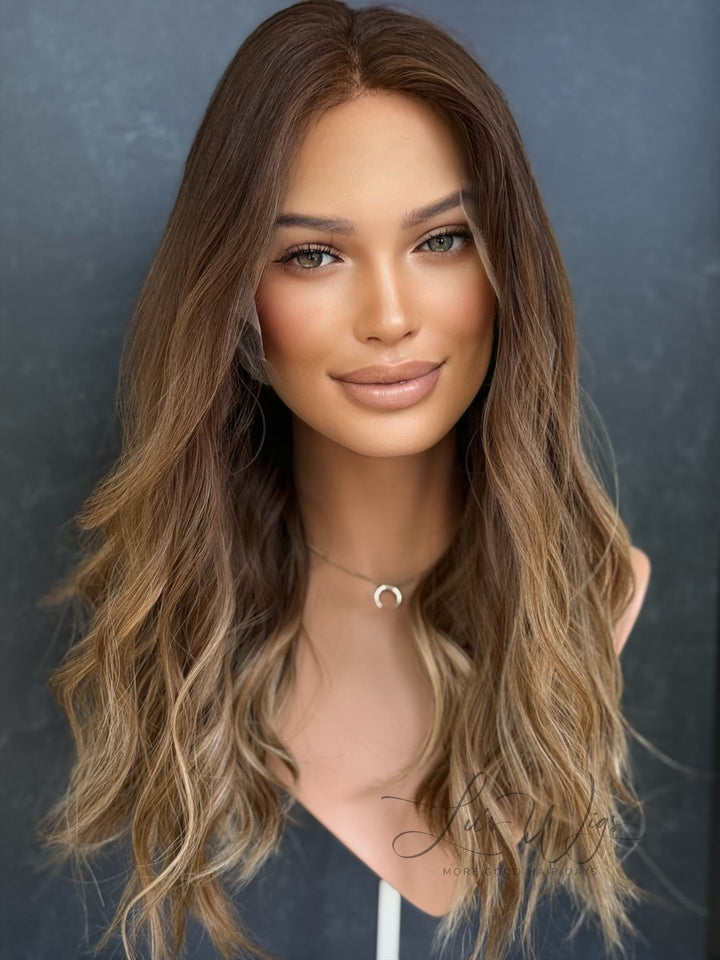 “Augusta” [M] 20” Lace Top Wig