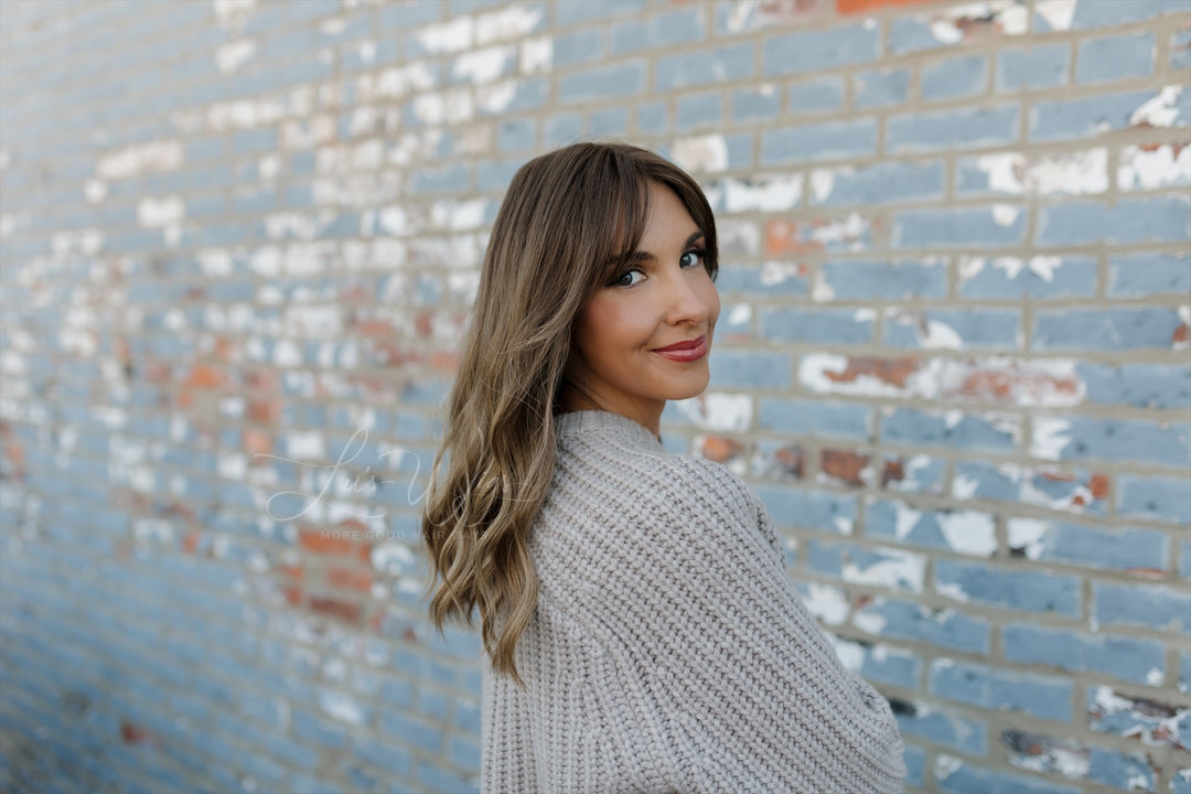 “Augusta” 20” Lace Top Wig