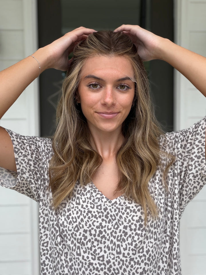 “Ella Langley” (XS) 18” Lace Top Wig